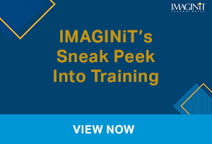 IMAGINiT's Sneak Peek Into Training. View Now.